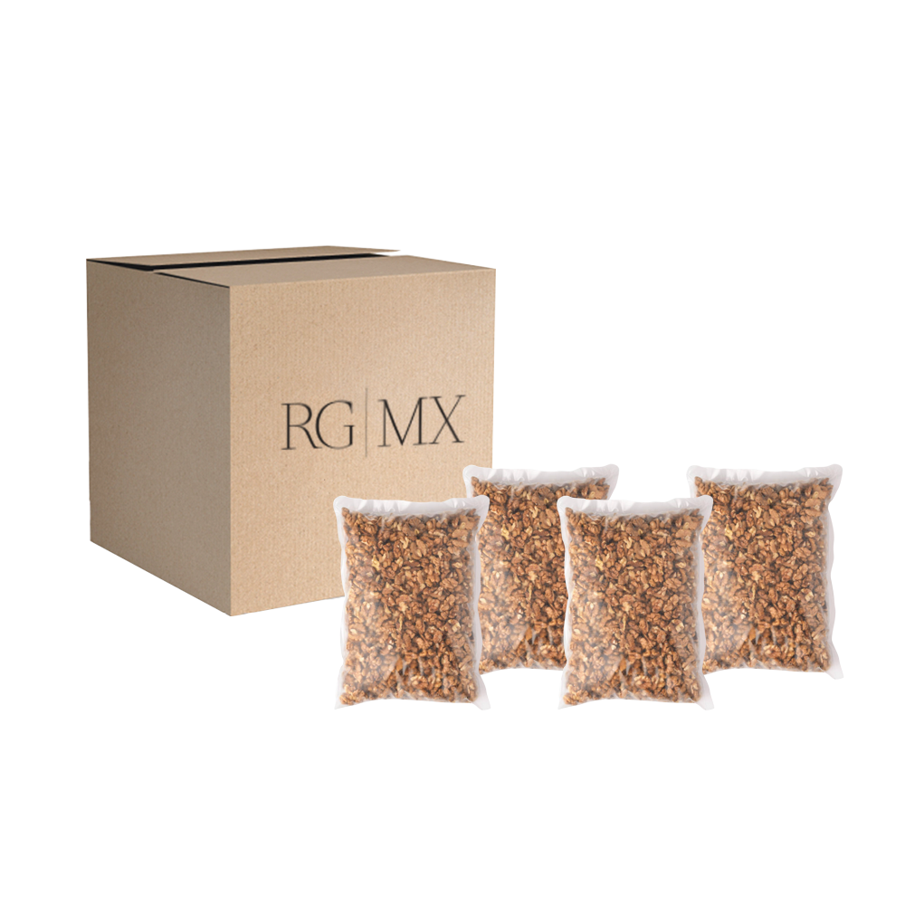 NUEZ CORAZON, NUEZ PECANA, NUEZ MITADES, CAJA DE 4 KG