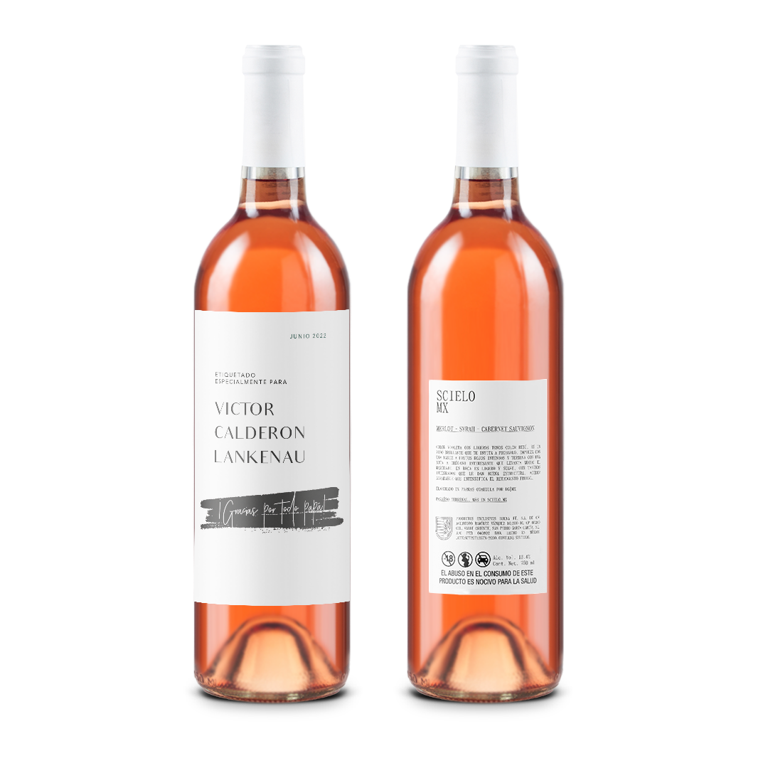 Cheers to us! - Wedding - Scielo Custom Label