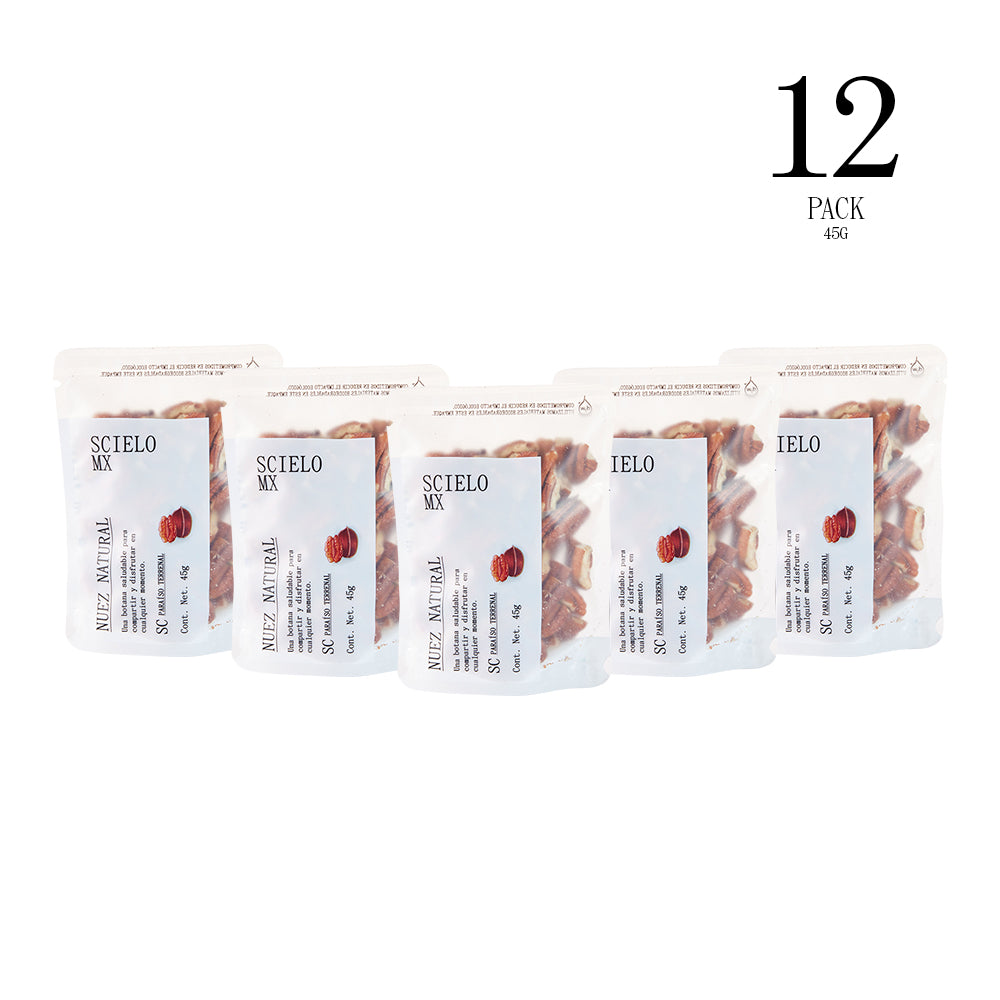 12 Pack Natural Pecan 45g