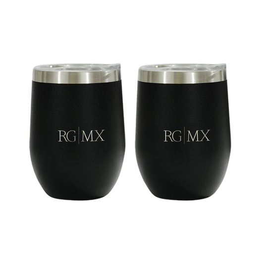 2 Pack Wine Tumbler RG 12oz