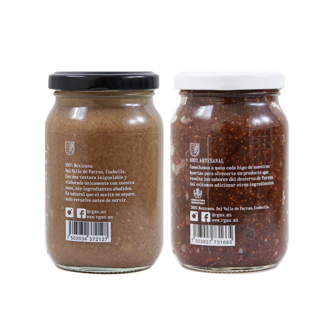2 Pack Pecan Cream and Fig Compote