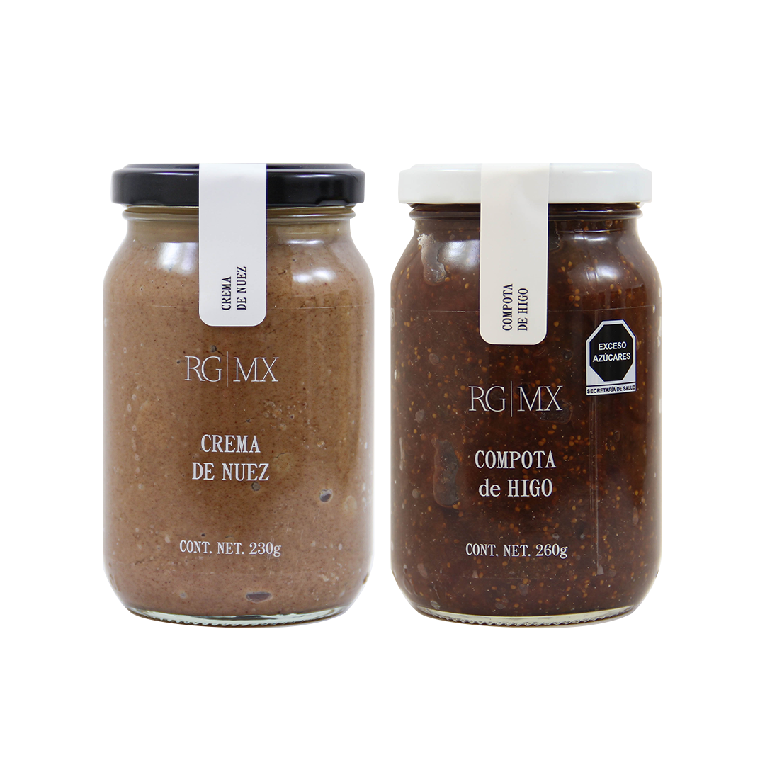 2 Pack Pecan Cream and Fig Compote