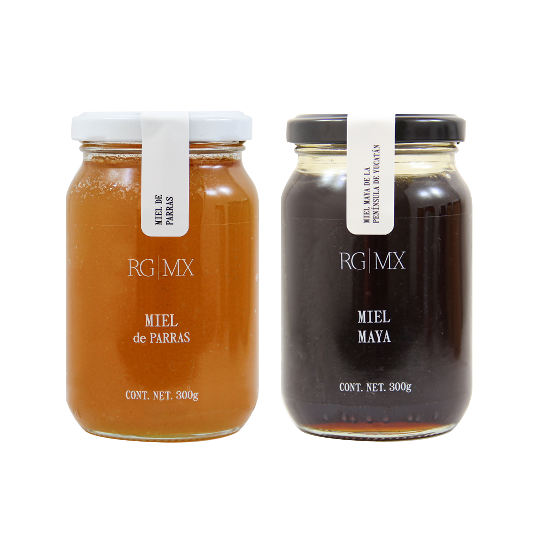 2 Pack Parras Honey and Mayan Honey