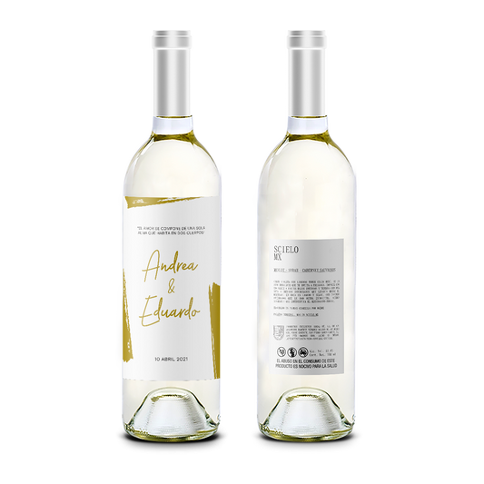 Our love story - Anniversary - Scielo Custom Label