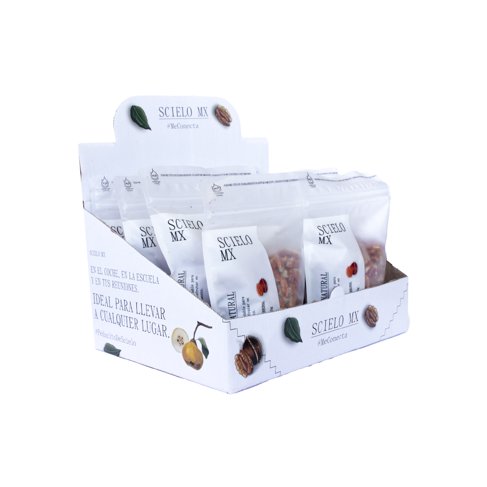 8 Pack Natural Pecan