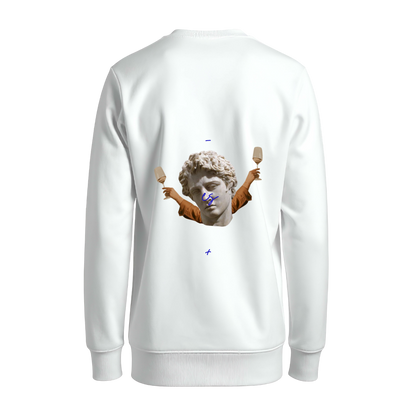 Sudadera Cuello Redondo White – SCIELO MX
