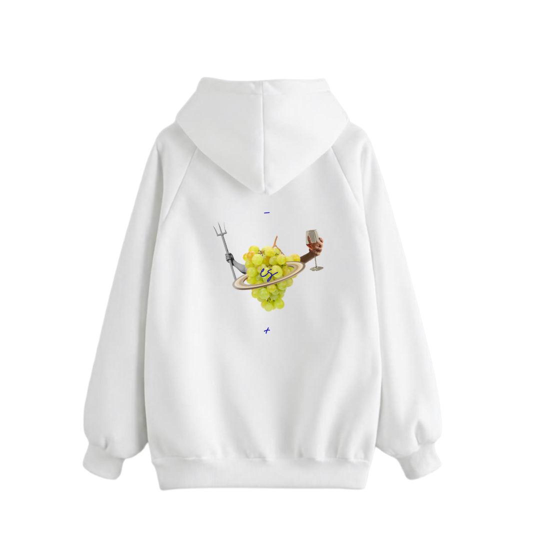Hoodie Blanca Saturno – SCIELO MX