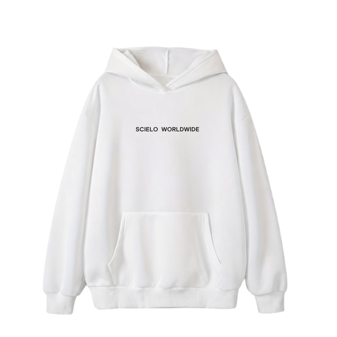 Hoodie "SCIELO WORLDWIDE" – Edición Hongo
