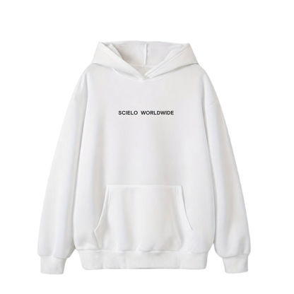 Hoodie "SCIELO WORLDWIDE" – Edición Hongo