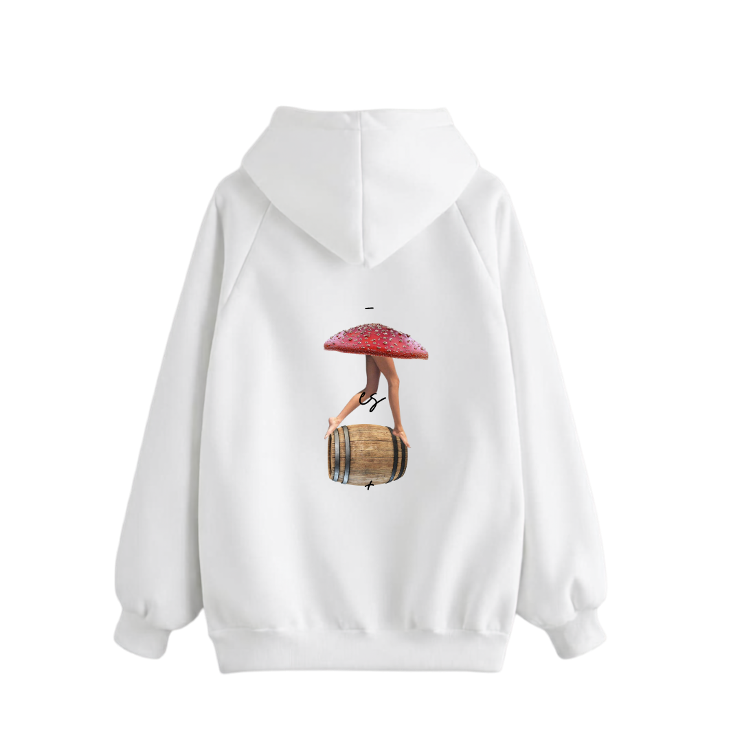 Hoodie "SCIELO WORLDWIDE" – Edición Hongo