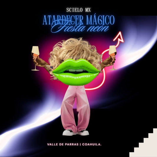 ATARDECER MÁGICO FIESTA NEÓN