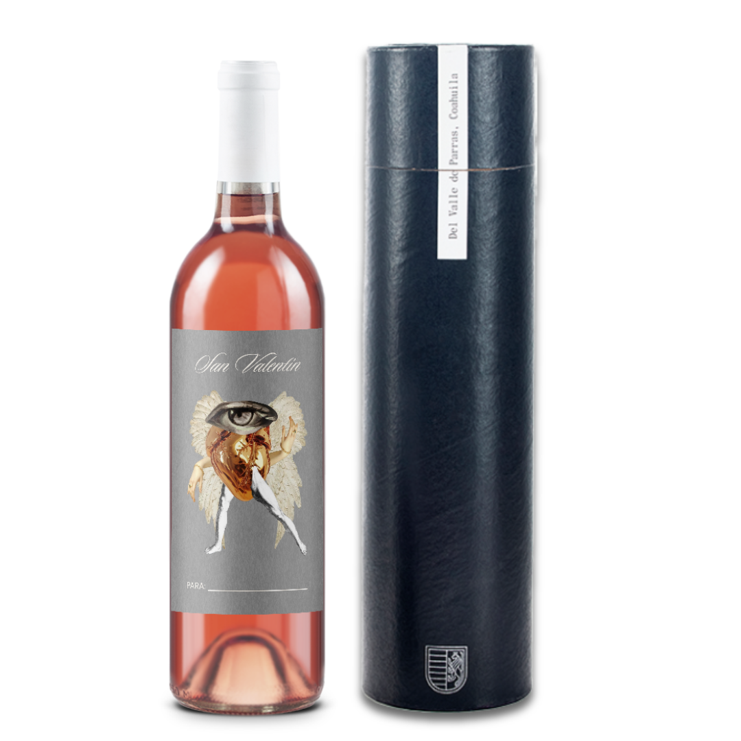 Regalo San Valentín - Etiqueta Personalizada + Cilindro