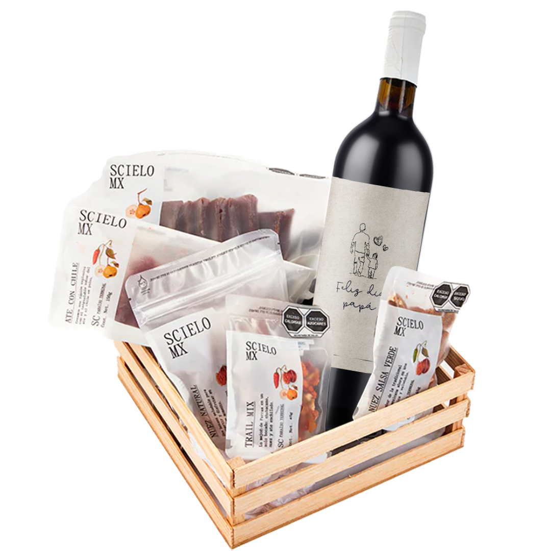 Regalo: Best papá ever - Etiqueta Personalizada + Productos Gourmet
