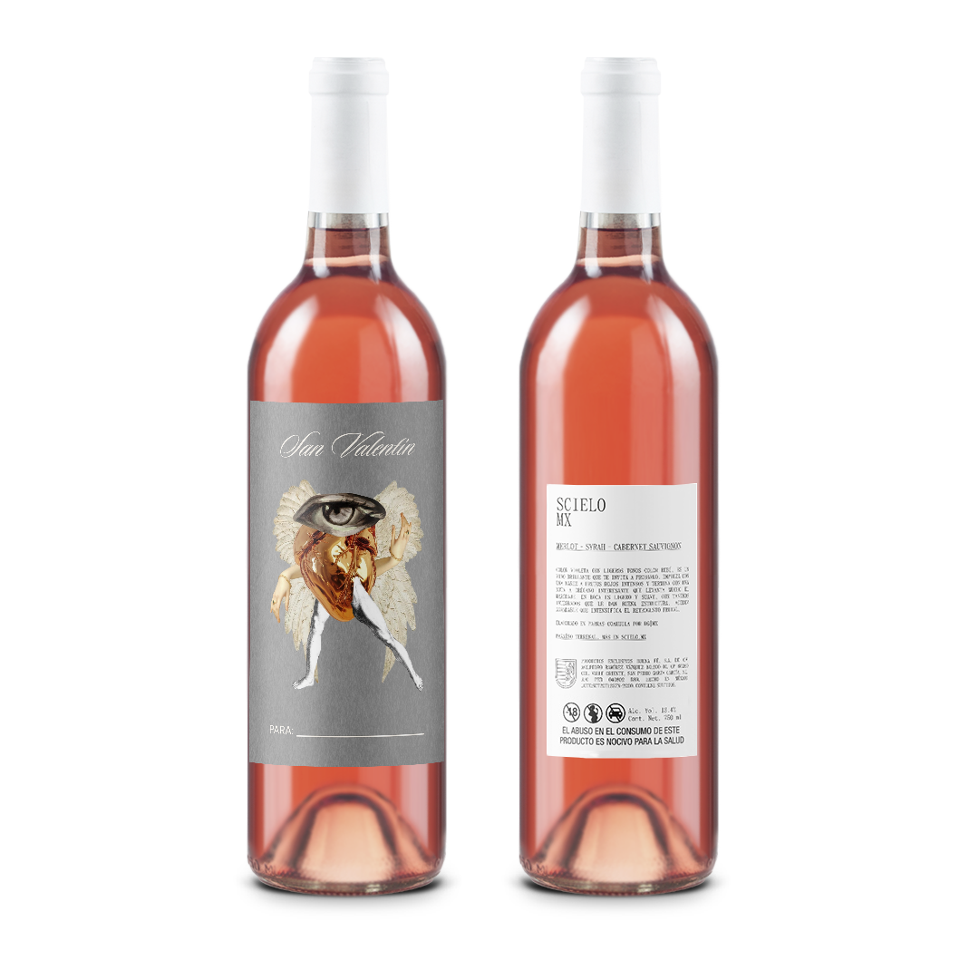 Regalo San Valentín - Etiqueta Personalizada + Cilindro