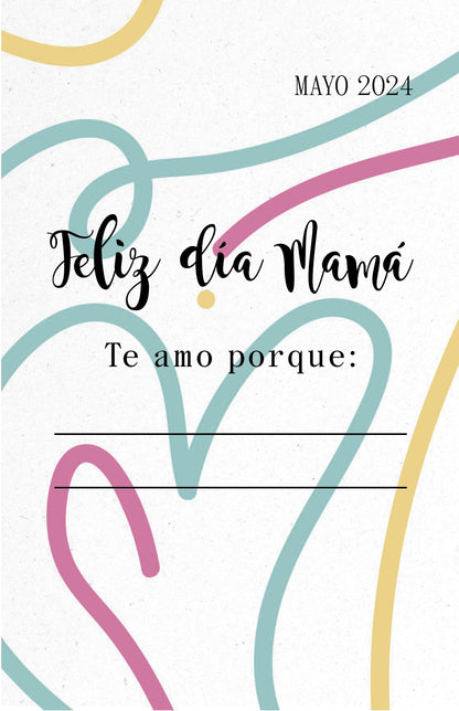 Feliz Día Mamá - Día de las Madres - Scielo Etiqueta Personalizada