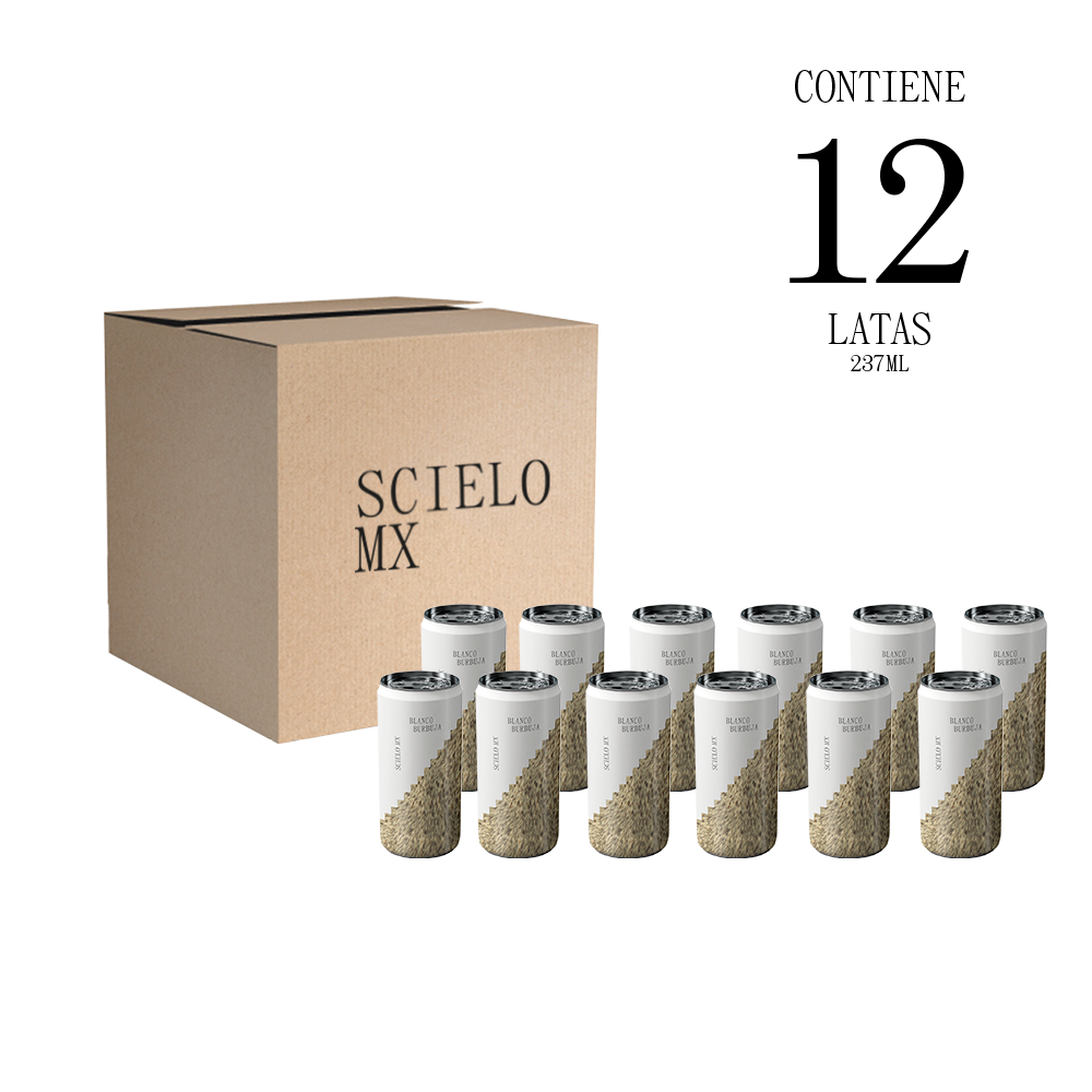 12 Pack Scielo in Bubble White can