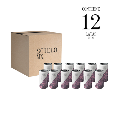 12 Pack Scielo in can Pink Bubble