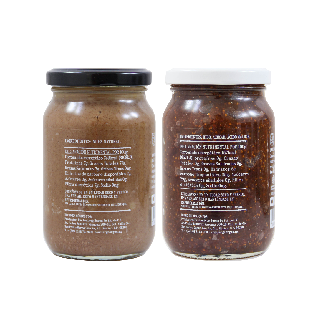 2 Pack Pecan Cream and Fig Compote