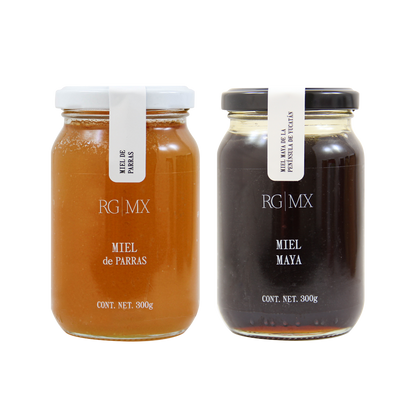 2 Pack Parras Honey and Mayan Honey