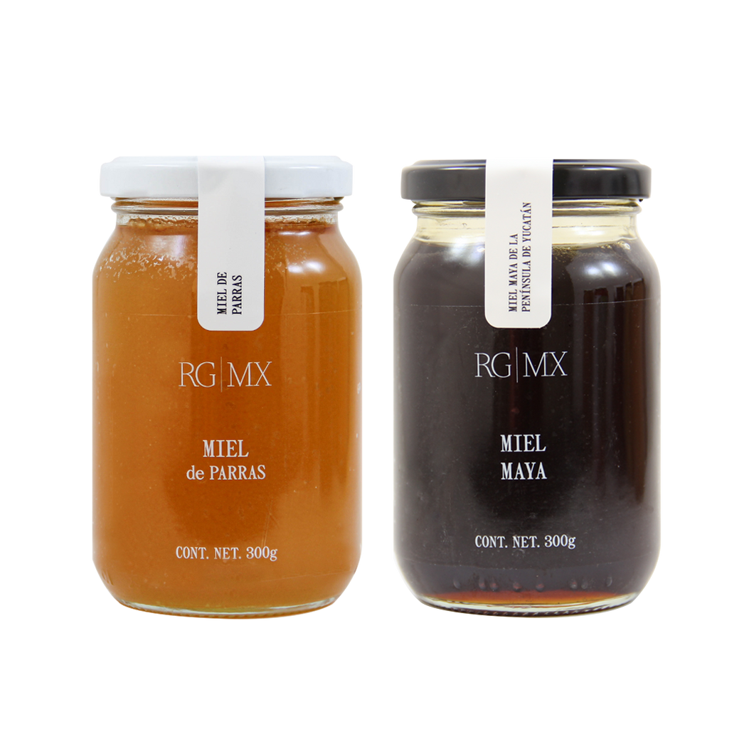 2 Pack Parras Honey and Mayan Honey