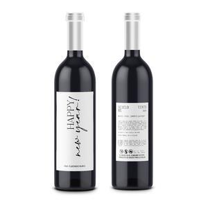 Happy New Year! - Año Nuevo - Scielo Etiqueta Personalizada